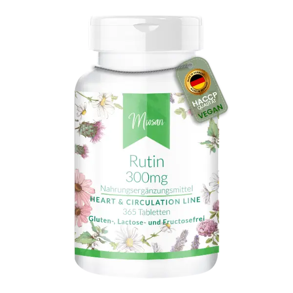 Rutin 300mg - 365 Tabletten | Miosan