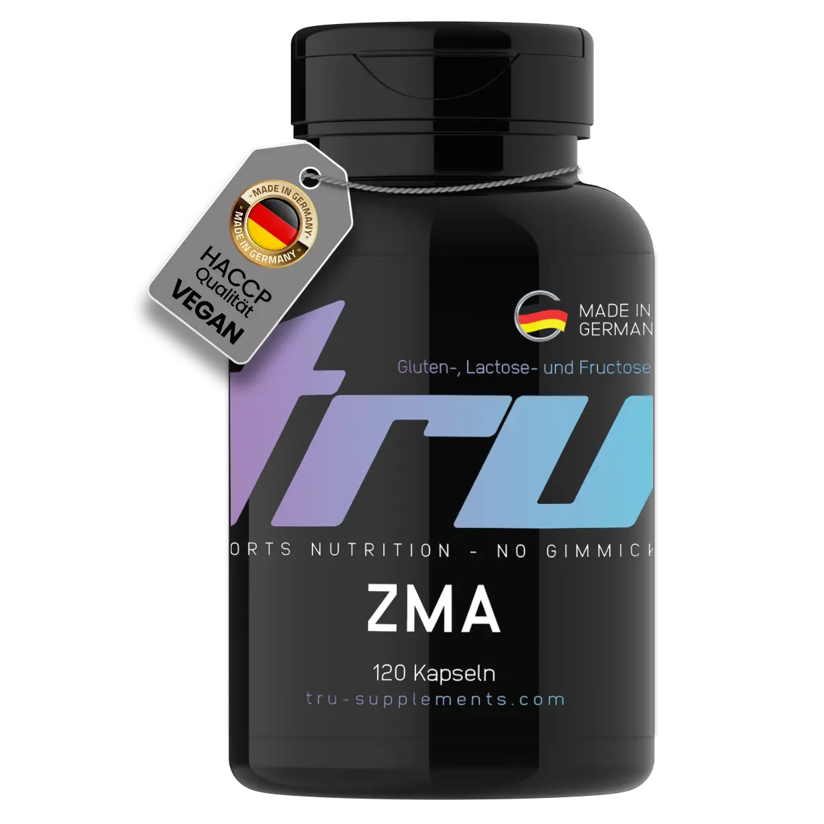 TRU ZMA 120 Kapseln – Hochwertige Formel mit Magnesium; Zink & Vitamin B6 | TRU