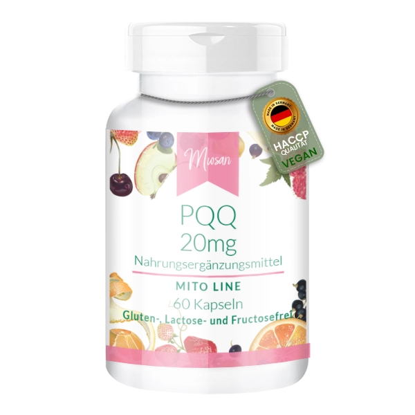 PQQ 20 mg- 60 Kapseln  | Miosan