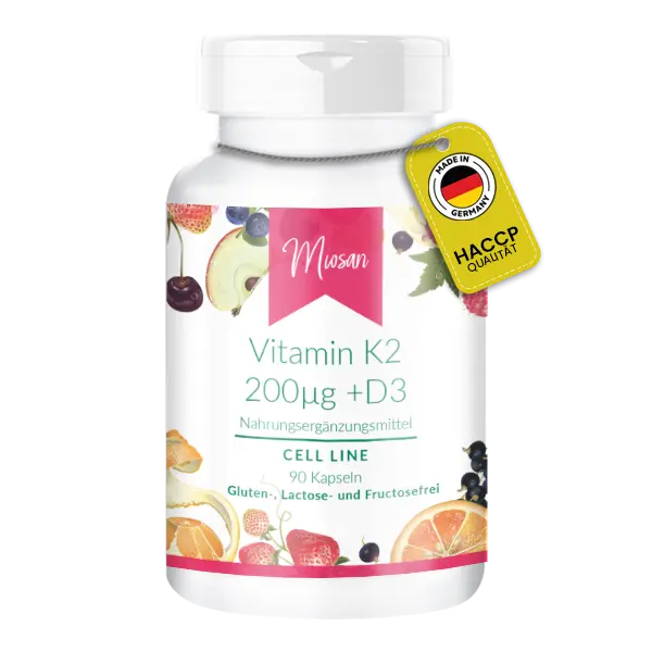 Vitamin K2 200µg+D3 | Miosan