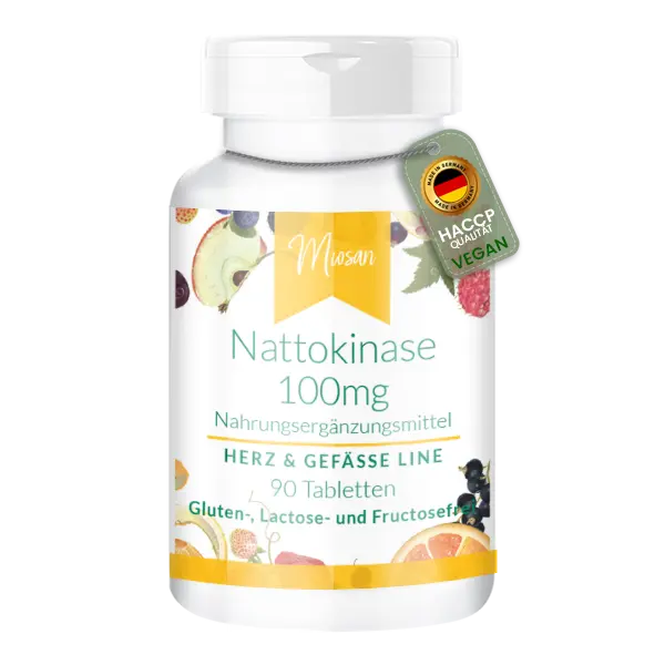 Nattokinase 100 mg- 90 Tabletten | Miosan
