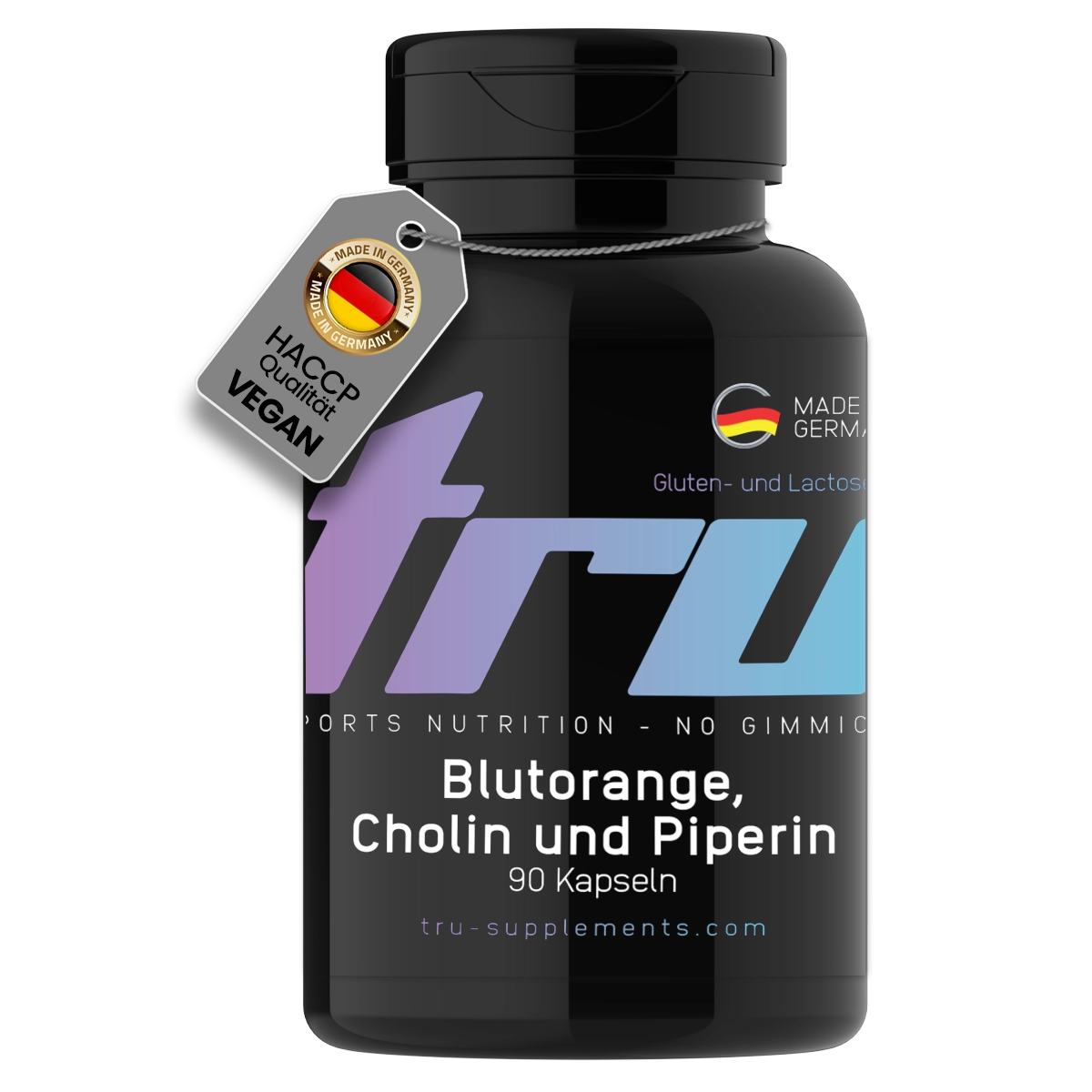 Tru Blutorange; Cholin und Piperine 500mg | TRU