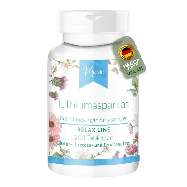 Lithiumaspartat- 200 Tabletten | Miosan