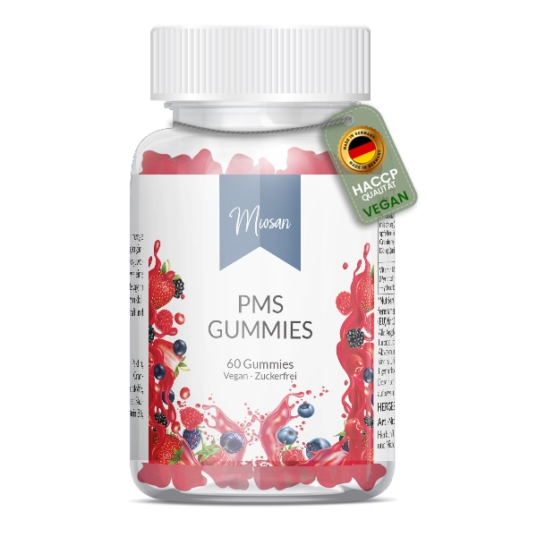 PMS Gummies - 60 Gummies - mit Vitamin B6 | Miosan